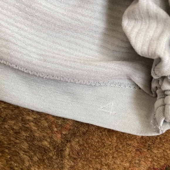 Lululemon Racerback Tank Top Ruched Sides Soft Sage green. - Picture 8 of 11